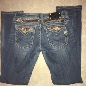 Gold Miss Me jeans size 29